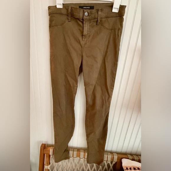 J Brand Women's Olive Skinny Jeans Size 30 - Picture 2 of 9